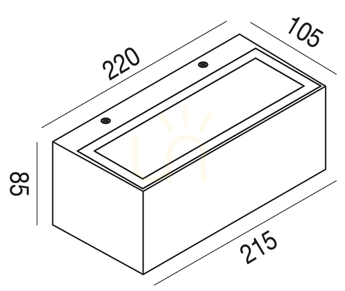 Sprawdź Kinkiet zewnętrzny GES972 Rdzawy Gea Luce IP65