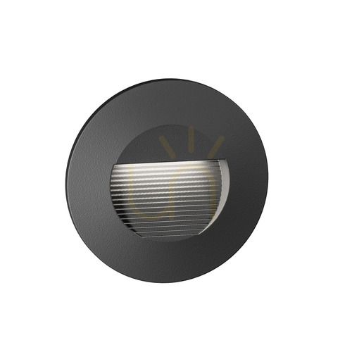 Sprawdź Grafitowa oprawa schodowa wpuszczana LED Gea Luce GES2111N 3 W 4000 K IP65