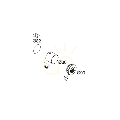 Sprawdź Oświetlenie schodowe GES2112C Brązowy Gea Luce IP65