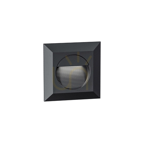 Sprawdź Oprawa schodowa wpuszczana Gea Luce GES2121C grafitowa, kwadratowa 9 × 9 cm, LED 3 W 3000 K 106 lm, IP65