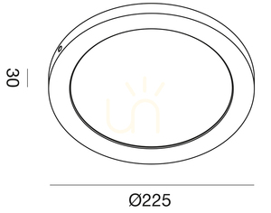 Plafon GFA762N Biały Gea Luce small 1