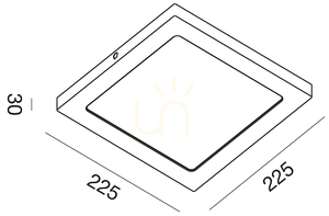 Plafon GFA765N Biały Gea Luce small 1