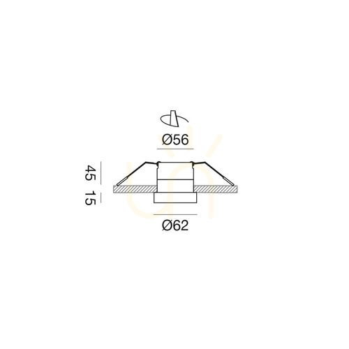 Sprawdź Oprawa wpuszczana GFA1711 Czarny Gea Luce IP44