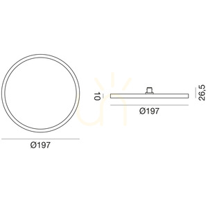 Lampa do szynoprzewodów GFA1911 Gea Luce small 1