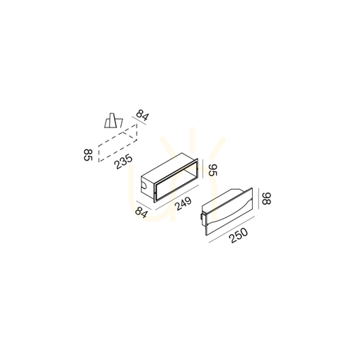 Sprawdź Oświetlenie schodowe GES2002N Gea Luce IP65