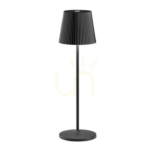 Sprawdź Lampa stołowa bezprzewodowa Gea Luce BRILLIA GLS055, LED 3 W, 220 lm, 3000 K, IP54, czarna
