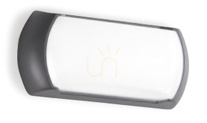 Zewnętrzny kinkiet LED Gea Luce GPL251 antracytowy IP65, 12 W small 0
