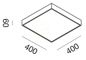 Plafon GPL310N Biały Gea Luce small 1