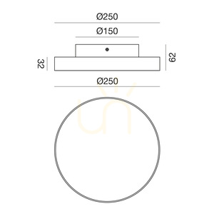 Plafony zewnętrzny GPL351 Biały Gea Luce IP65 small 1
