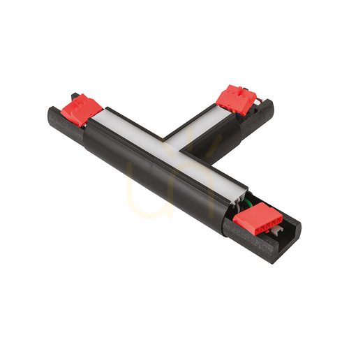 Sprawdź Złącze T LED Gea Luce GSOG04C czarne 6 W 3000 K do GSO120/121