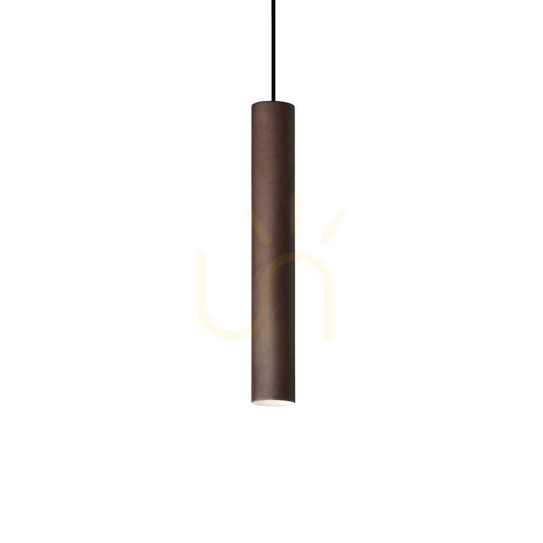 Sprawdź Lampa wisząca Ideallux LOOK 170589 brązowa GU10 1x28W 6 cm Lampa wisząca Ideallux LOOK 170589 brązowa GU10 1x28W 6 cm