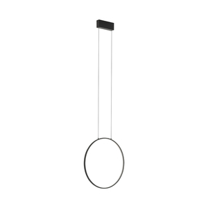 Lampa Wisząca Nowodvorski CIRCOLO LED S Czarna 45 cm 18W 10860 small 0