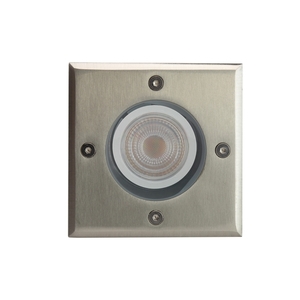 Lampa gruntowa LUKKA Connect GU10  IP67  Szary Kwadratowa, Najazdowa small 1