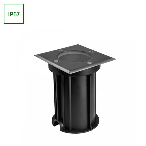 Sprawdź Lampa gruntowa LUKKA Connect GU10  IP67  Szary Kwadratowa, Najazdowa