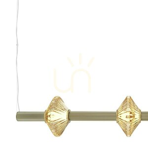 Złota Lampa Wisząca Padre Gold 18 W Led small 5