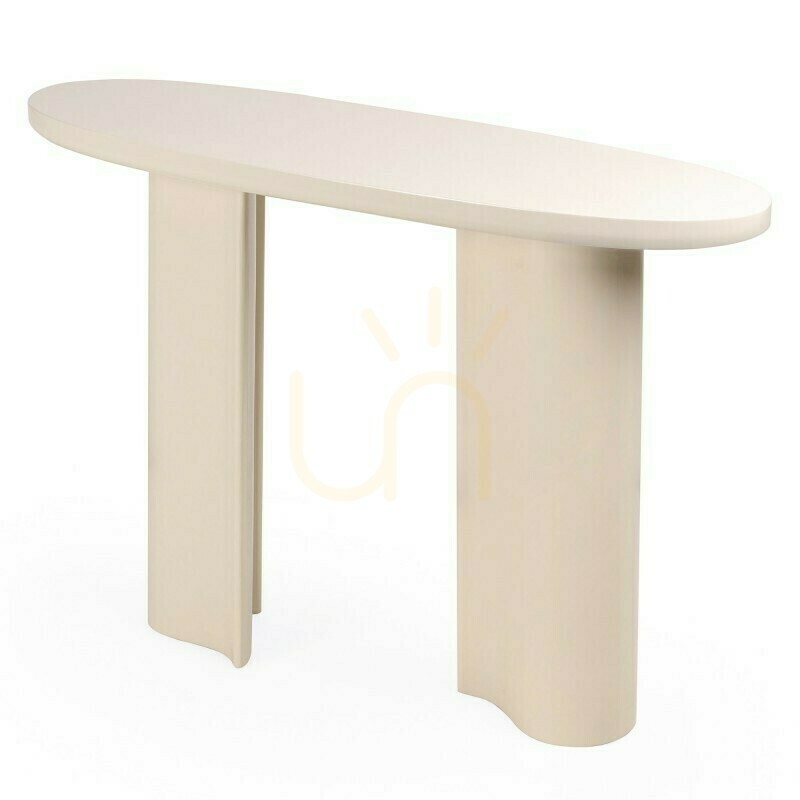 Sprawdź Biurko/konsola PUREL 120 cm, jasnobeżowe, błyszczące Nova Nook Biurko/konsola PUREL 120 cm, jasnobeżowe, błyszczące Nova Nook