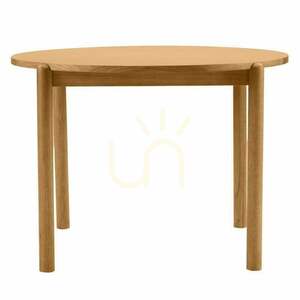 Stół jadalny OKO 110,5 cm, okrągły, w kolorze naturalnym Nova Nook 1 Stół jadalny OKO 110,5 cm, okrągły, w kolorze naturalnym Nova Nook small 1