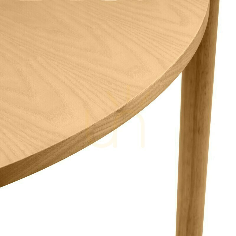 Obejrzyj Stół jadalny OKO 110,5 cm, okrągły, w kolorze naturalnym Nova Nook Stół jadalny OKO 110,5 cm, okrągły, w kolorze naturalnym Nova Nook