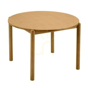 Stół jadalny OKO 110,5 cm, okrągły, w kolorze naturalnym Nova Nook 0 Stół jadalny OKO 110,5 cm, okrągły, w kolorze naturalnym Nova Nook small 0