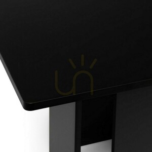 Stół jadalny ASPER 100 cm, kwadratowy, czarny Nova Nook small 2