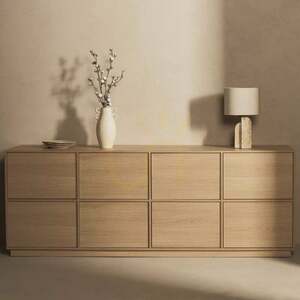 Ośmiodrzwiowa komoda WASABI dąb Lindberg Nova Nook small 3