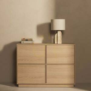 Czterodrzwiowa komoda WASABI, dąb Lindberg Nova Nook 1 Czterodrzwiowa komoda WASABI, dąb Lindberg Nova Nook small 1