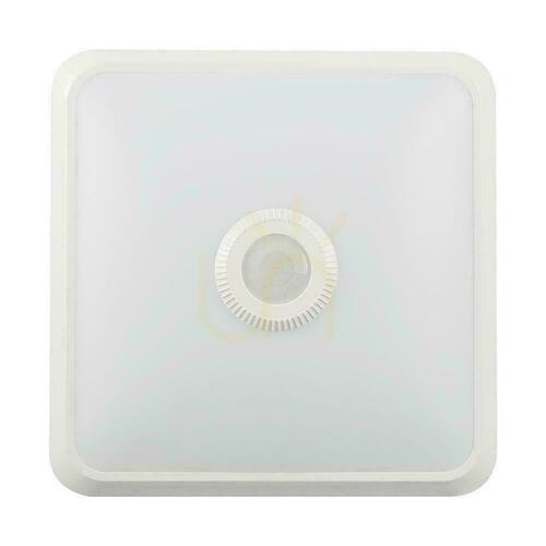 Sprawdź Oprawa sufitowa plafoniera V-TAC 12W LED CREE CHIP 25x25cm czujnik ruchu CCT kwadratowy biały VT-81003 1100lm 6 lat gwarancji