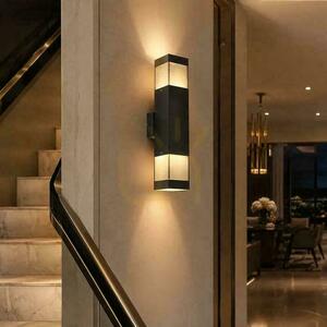 Oprawa ścienna elewacyjna V-TAC LED 2xGU10 czarna IP44 VT-10187 3 lata gwarancji small 5