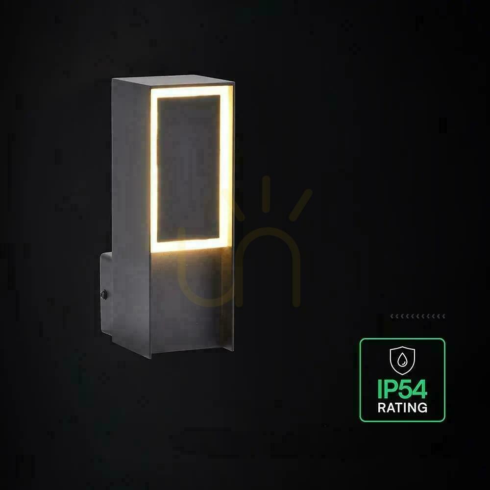Zobacz Oprawa ścienna elewacyjna V-TAC LED 5W IP44 czarna VT-10189 3000K 700lm Oprawa ścienna elewacyjna V-TAC LED 5W IP44 czarna VT-10189 3000K 700lm