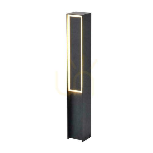 Sprawdź Słupek ogrodowy V-TAC 50CM LED 8W IP54 czarny VT-10190 3000K 1100lm