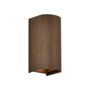 Oprawa ścienna V-TAC 10W LED COB brąz corten IP65 CCT zmiana barwy VT-120113 2700K-3200K-4000K 1250lm small 0