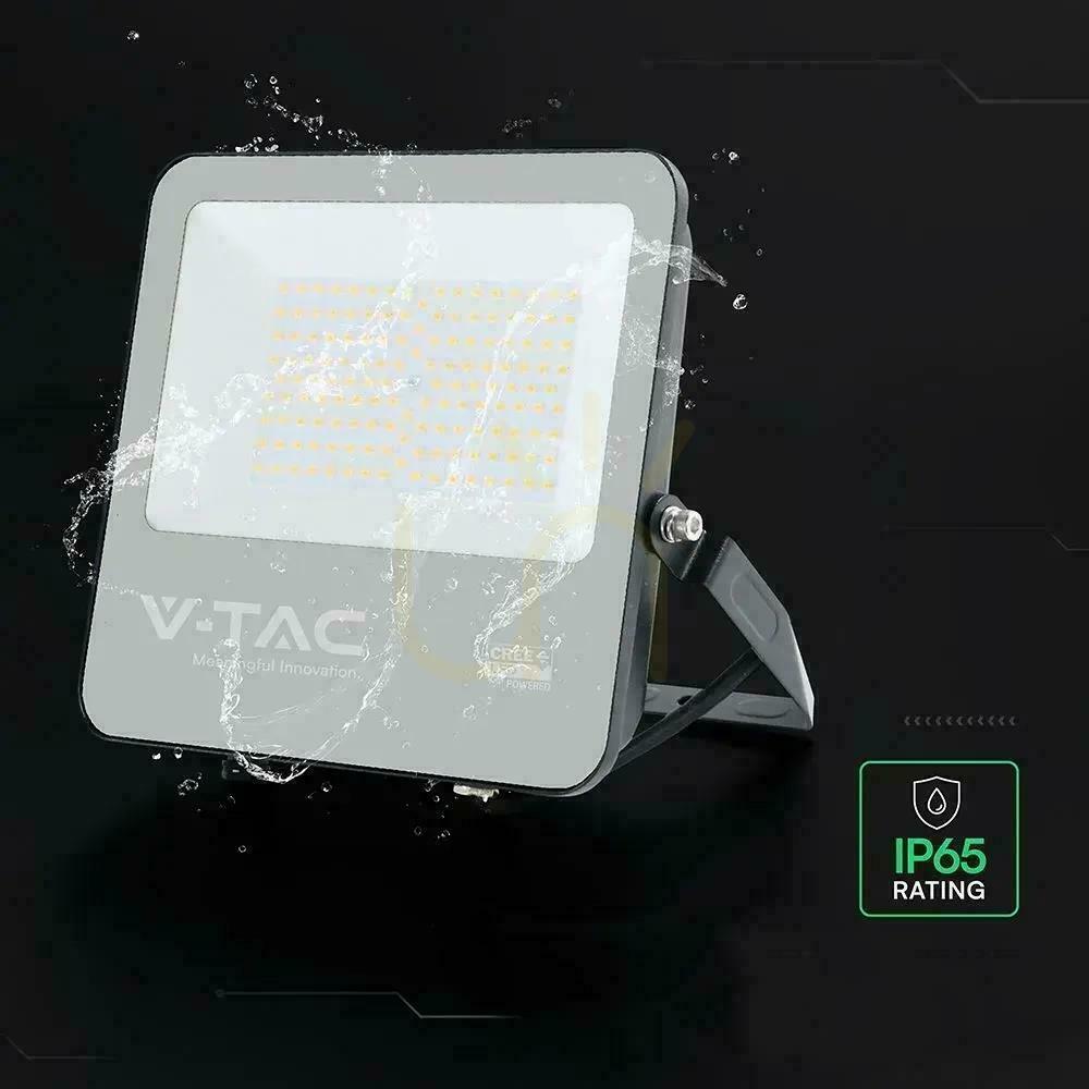 Obejrzyj Naświetlacz LED V-TAC CREE CHIP 100W 185Lm/W czarny VT-44105 4000K 18500lm 6 lat gwarancji Naświetlacz LED V-TAC CREE CHIP 100W 185Lm/W czarny VT-44105 4000K 18500lm 6 lat gwarancji