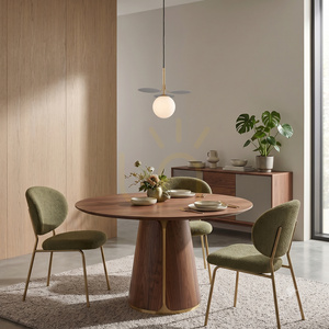 Lampa wisząca CHIC biało złota 105 cm - nowoczesna lampa do salonu 2 Lampa wisząca CHIC biało złota 105 cm - nowoczesna lampa do salonu small 2