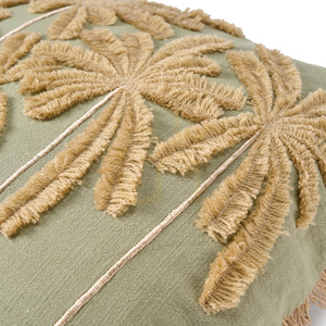 Poszewka na poduszkę BAZAR BIZAR Tropical Breeze 50x50 cm leśna zieleń small 13