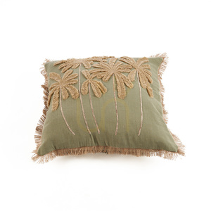 Poszewka na poduszkę BAZAR BIZAR Tropical Breeze 50x50 cm leśna zieleń small 9