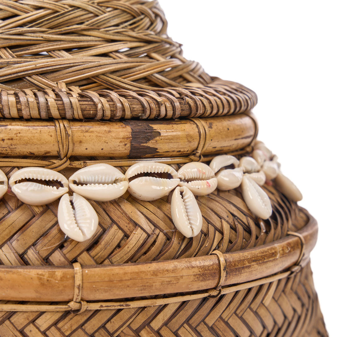 Obejrzyj Koszyk wiklinowy BAZAR BIZAR Baskets naturalny brąz 25x25x25 cm Koszyk wiklinowy BAZAR BIZAR Baskets naturalny brąz 25x25x25 cm