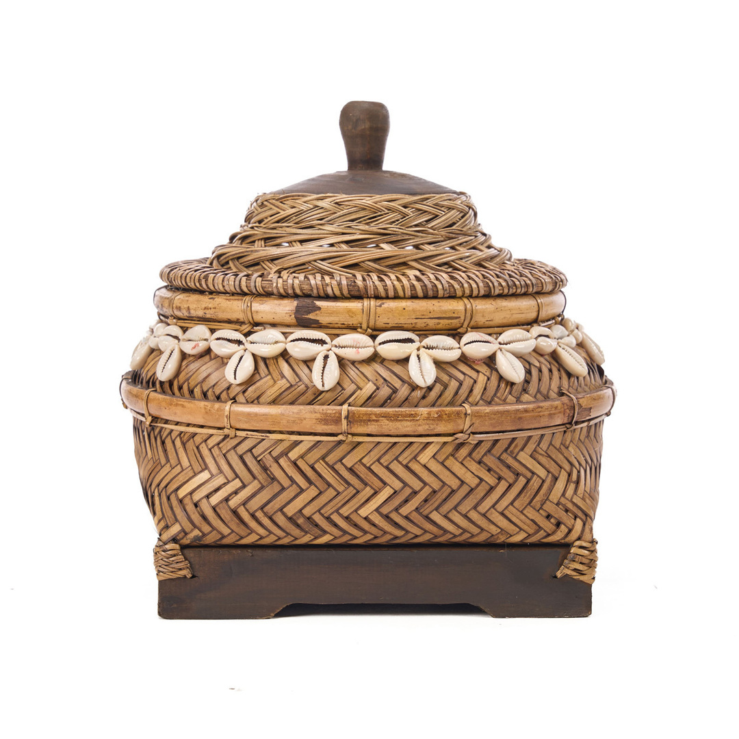 Pokaż Koszyk wiklinowy BAZAR BIZAR Baskets naturalny brąz 25x25x25 cm Koszyk wiklinowy BAZAR BIZAR Baskets naturalny brąz 25x25x25 cm