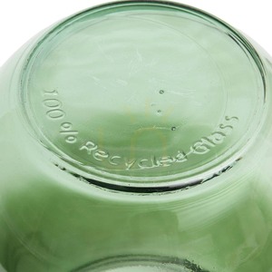 Wazon szklany zielony BAZAR BIZAR Qiezi Glass Collection M small 2