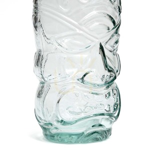 Szklanka tiki BAZAR BIZAR niebieska szkło Glass Collection small 4