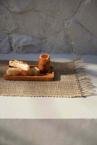 Sprawdź Taca drewniana BAZAR BIZAR Gormandize Natural S Teak Root Collection