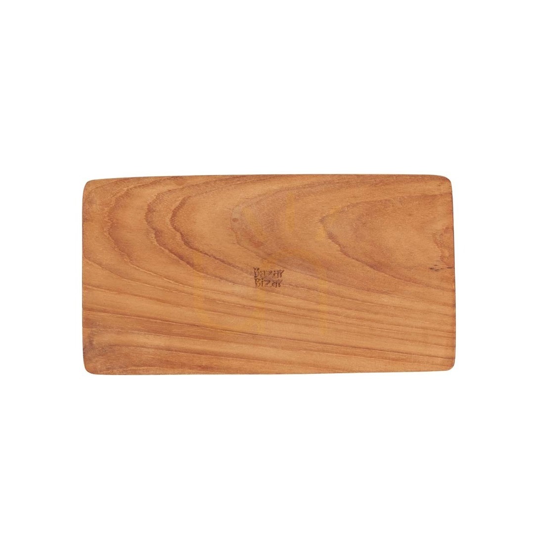 Wyświetl Taca drewniana BAZAR BIZAR Gormandize Natural S Teak Root Collection Taca drewniana BAZAR BIZAR Gormandize Natural S Teak Root Collection