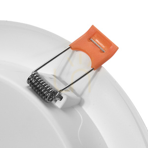 Panel led podtynkowy plafon sufitowy okrągły 18w b.ciepły small 2