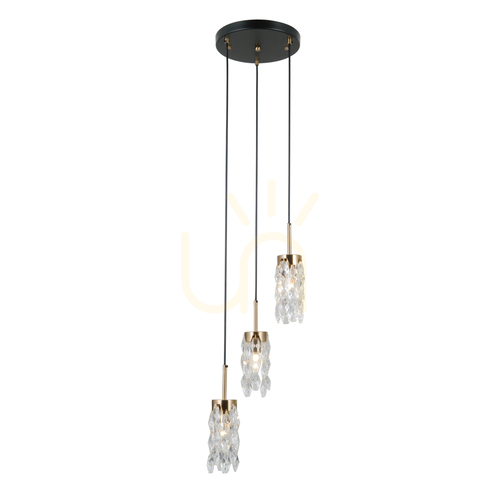 Sprawdź Nowoczesna Lampa Wisząca Zorta E14 3-punktowa