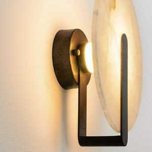 Lampa ścienna LED 5 W, 3000 K, kolor alabastrowy – Rust ZAMBELIS small 2