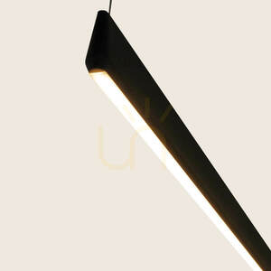 Lampa wisząca LED Line Light 32 W, 3000 K, triak, kolor piaskowa czerń, ZAMBELIS small 2