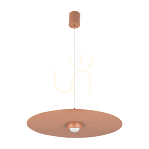 Lampa wisząca LED 21 W, 3000 K, triak, kolor piaskowa cegła, CZERWONA, ZAMBELIS small 0