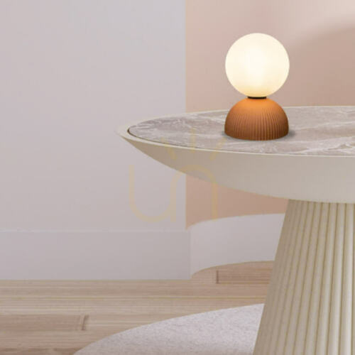 Sprawdź Lampa stołowa 1xg9 LED MAX 9 W, gliniana, w kolorze terakoty – czarna, ZAMBELIS