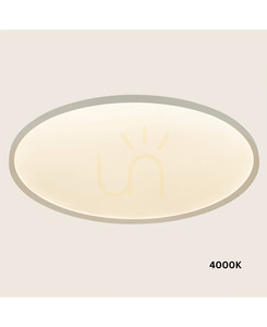 Plafon LED Zambelis 25199 piaskowobiały 65 cm 56 W DALI small 3