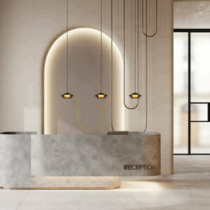 Lampa wisząca LED 9 W, podstawa w kolorze piaskowej czerni – klosz w kolorze piaskowej czerni – galwanizacja w kolorze szczotkowanego złota, marka small 0