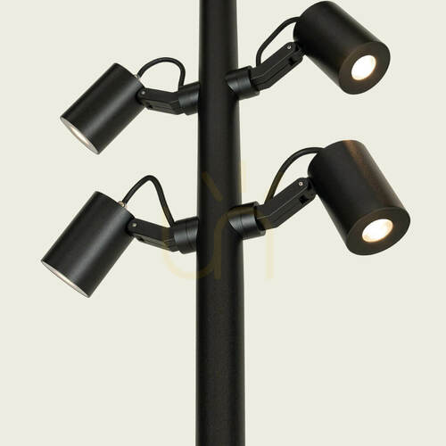 Sprawdź Lampa zewnętrzna LED 35 W, 3000 K, czarne aluminium, IP65, ZAMBELIS